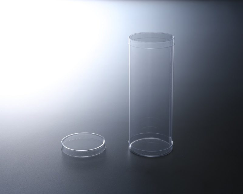 円筒ケース(カバーは上下共に蓋を使用)