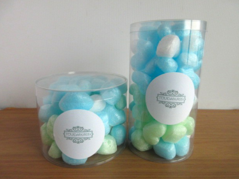 クッション材のPVC円筒ケース⑤