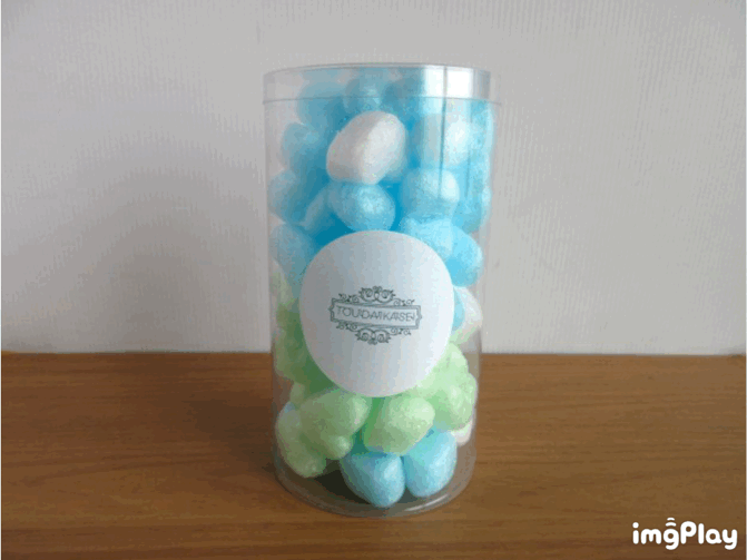 クッション材のPVC円筒ケース④