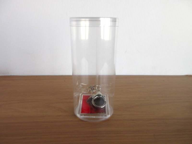 キーホルダーのPET円筒ケース①