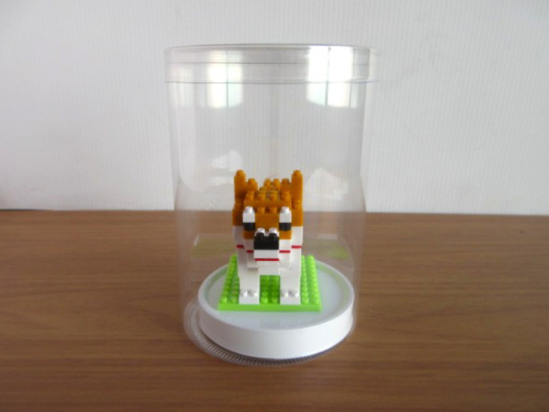 ミニブロックのPET円筒ケース④