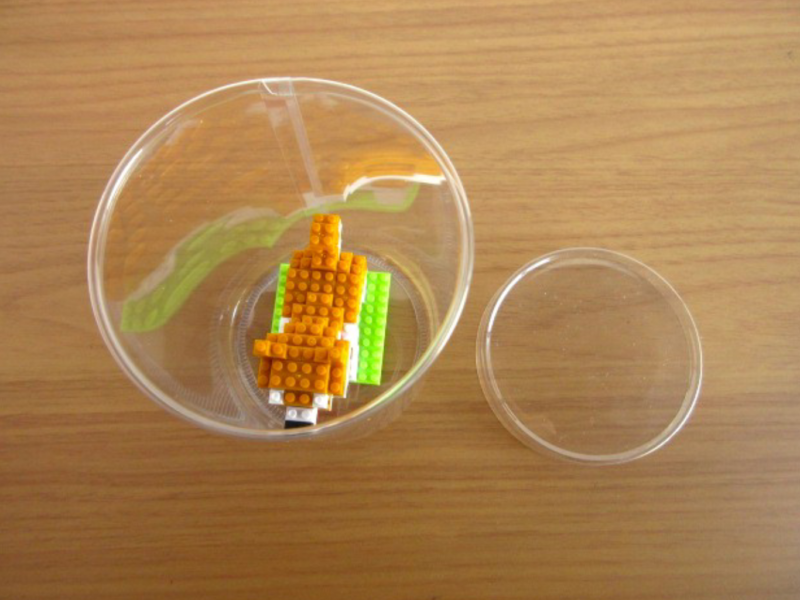 ミニブロックのPET円筒ケース②