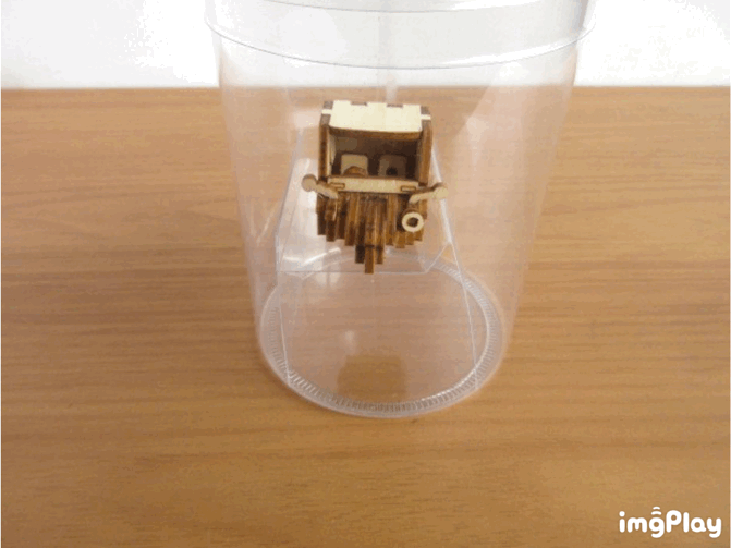 ウッドクラフトのPET円筒ケース④