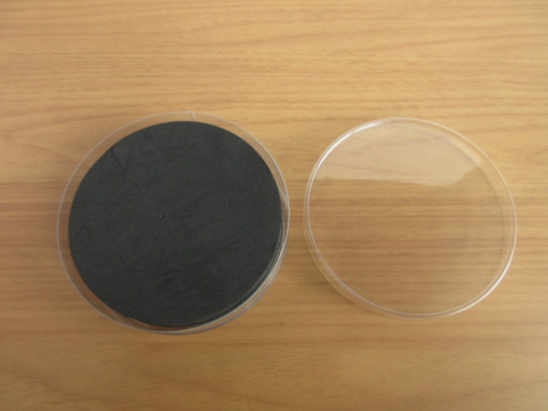 スポンジのPVC円筒ケース②