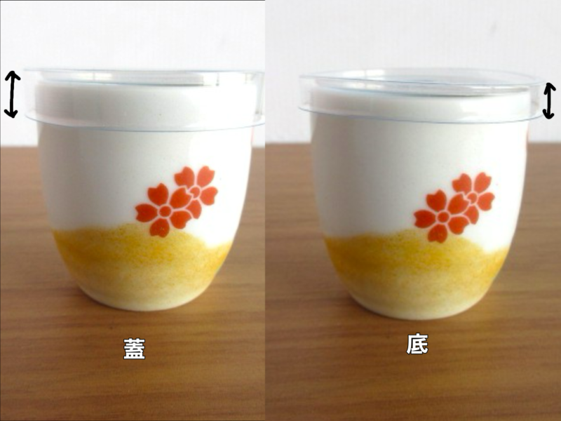 お猪口の円筒ケースの蓋④