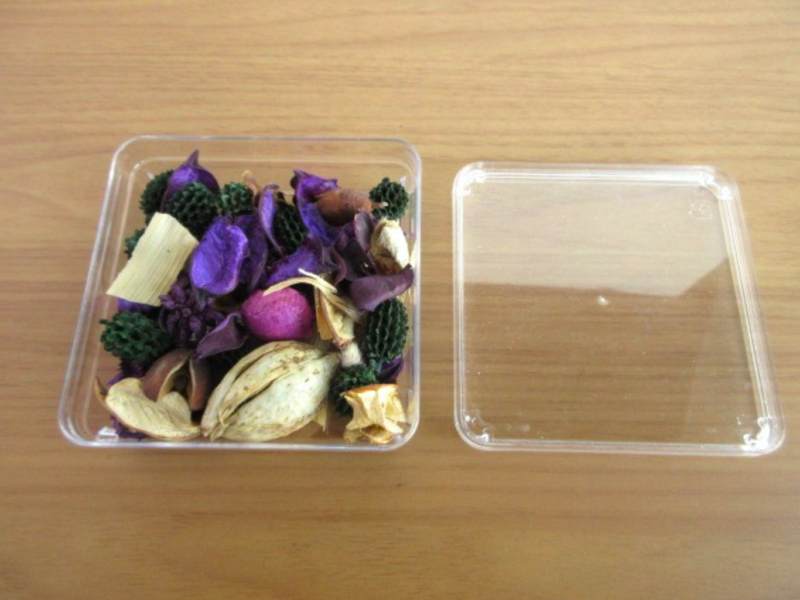 ポプリのスチロールケース②